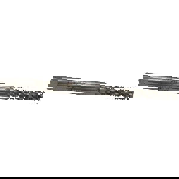 M2.5x0.45 Metric Coarse/EGM, 2 Flute, Bottoming Chamfer, Bright Finish, High Speed Steel Spiral Flute STI Tap